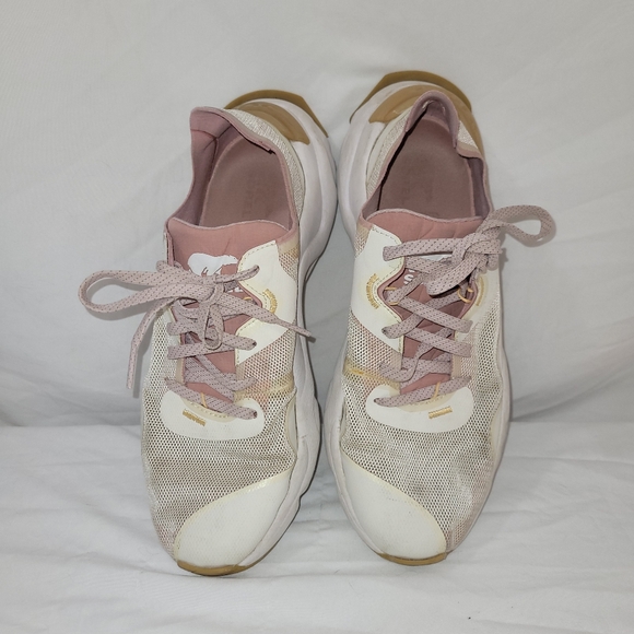 Sorel size 8 KINETIC RNEGD FLOAT Sneakers CHALK / ERASER PINK - Picture 7 of 9